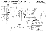 Fender Pro-5E5 - Schematic 